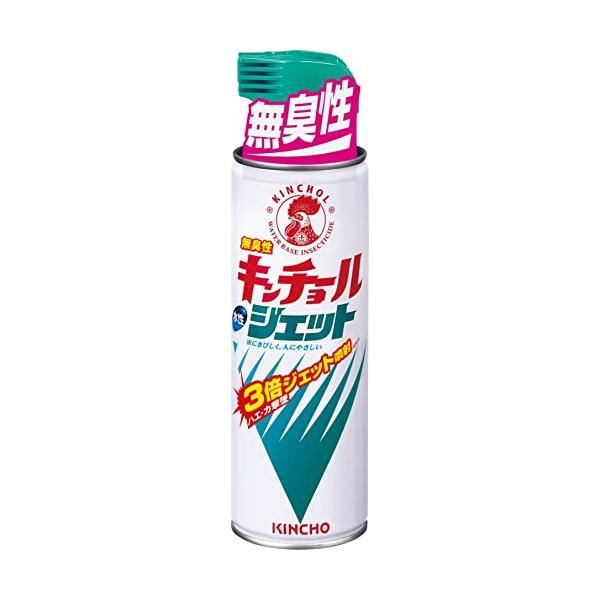水性キンチョールジェット無臭性 ハエ・蚊 トコジラミ 殺虫剤 スプレー 450mL 防除用医薬部外品)