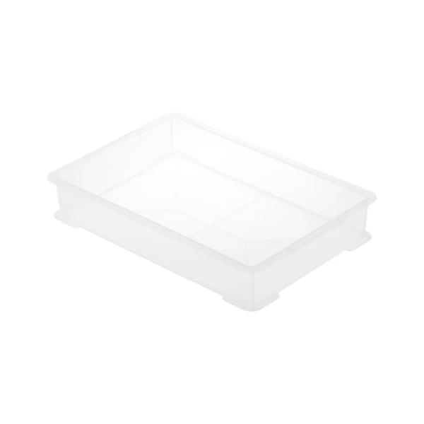 サンコープラスチック(SankoPlastic) 保存容器 フードテナー No.20 クリア 幅57.3×奥行38.6×高さ10.3cm 日本製 プラスチック 食品用 コンテナ お餅