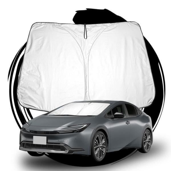 ruiya 改良済み 2023新型 トヨタ プリウス プリウスphv 60系 65系 専用 サンシェード フロントガラス用 パラソル 車用サ
