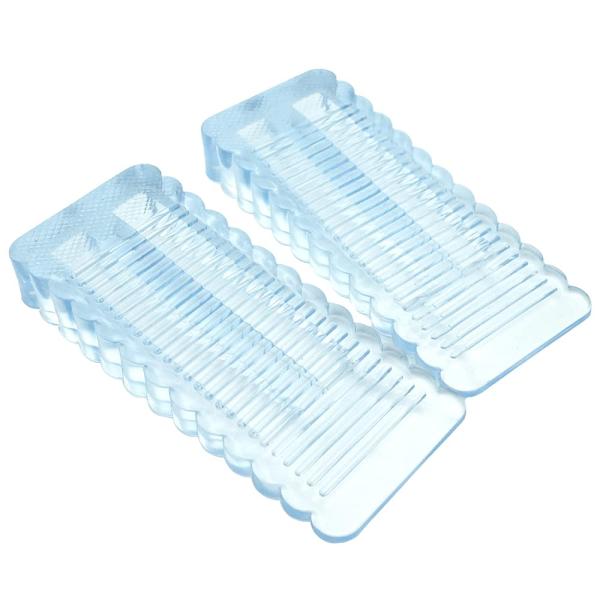 ◆商品名はコチラ：スライドドアロック ドアストッパー 引き戸 開き戸 差し込み式 いたずら防止 挟むだけ クリア (2個) ◆商品情報： ◆梱包時のサイズ：　高さ : 2.90 cm　横幅 : 6.60 cm　奥行 : 12.80 cm　重...