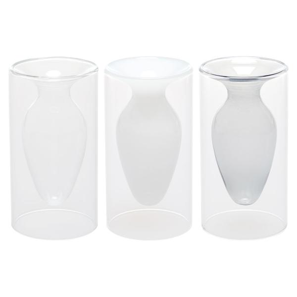 インテリア壺。 雑貨卸、雑貨仕入れ（フロートベース 花瓶 ガラス インテリア