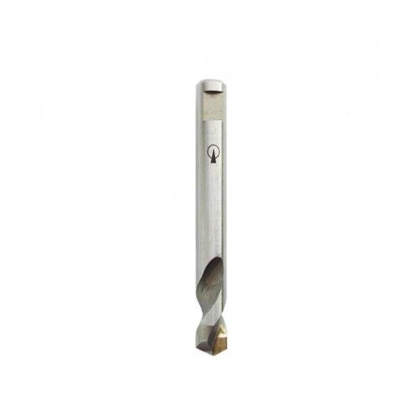 各種硬質建材用の自由錐Wに標準で付属している超硬チップ付きのセンタードリルです。各種自由錐Wに取付けることができます。【仕様】材質：炭素鋼 超硬チップ付 主な適応材：窯業系サイディング・硬質木材・FRP など【神沢鉄工 自由錐W 超硬チップ...