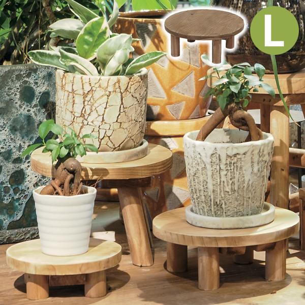 【サイズ】約直径25×高さ10cm【素材】ウッド【原産国】中国【仕様】※色、形、サイズ等個体差がありますのであらかじめご了承ください。※素材の特性上、1点ずつ色合い・風合いが異なります。また木の節が入る場合がございます。※アンティーク調仕上...