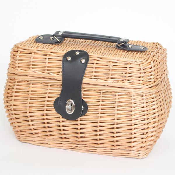 kate spade ウィッカー 3Dピクニック バスケット さくらんぼ