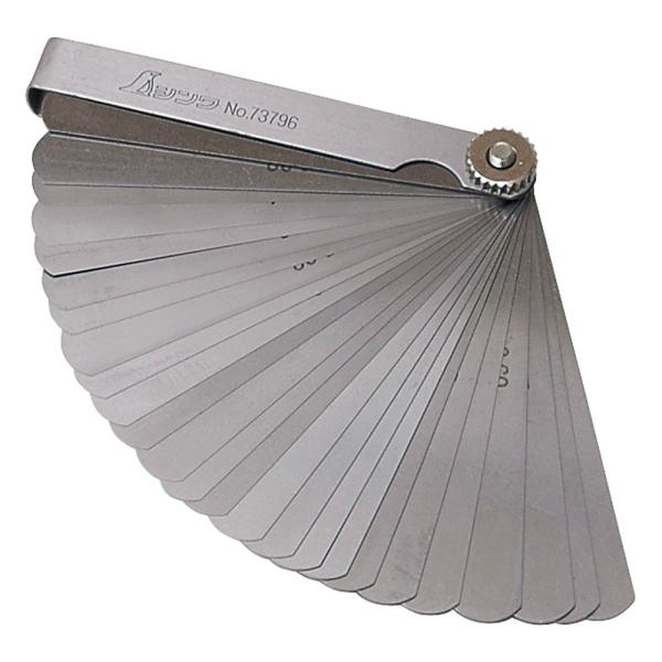 シンワ（工具） シンワ測定 シックネスゲージ E 100mm 25枚組 73796