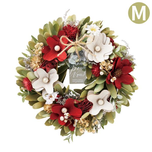 リース フラワーリース 春 ナチュラルリース M マザーガーデン
