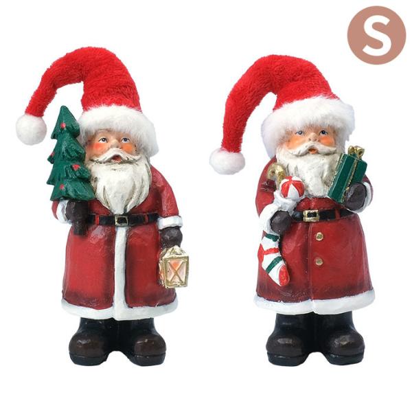 〈クリスマス〉3つの顔のサンタクロース置物　フィリピン　クリスマス　置物 クリスマス〉3つの顔のサンタクロース置物フィリピンクリスマス置物