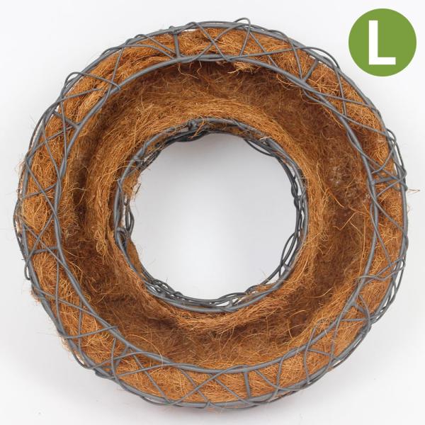 【サイズ】約直径36×高さ10cm【素材】ココファイバー・アイアン【原産国】中国※色、形、サイズ等個体差がありますのであらかじめご了承ください。※天然素材のため、色味・形状の個体差の大きい商品です。また編み目の歪み・継ぎ目等がございますので...