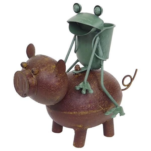 ブリキ　カエルセット3体 カエル フィギュア 3体セット+おまけ - メルカリ