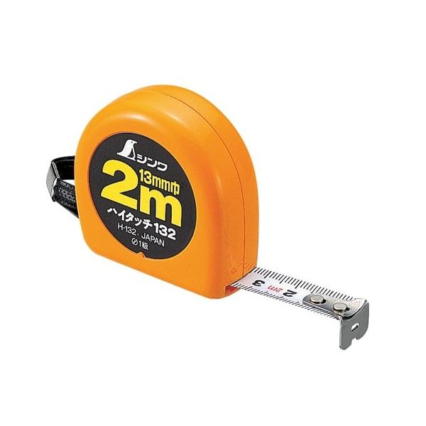 長さの測定などに使用するコンベックス握りやすい、手にフィットする形状です。【機能】爪を押しつけて測る場合と、引っ掛けて測る場合の爪の厚さによる誤差を補正するため、爪の位置が自動的に移動します。2×4寸法表示付です。【仕様】■テープ仕様　●テ...