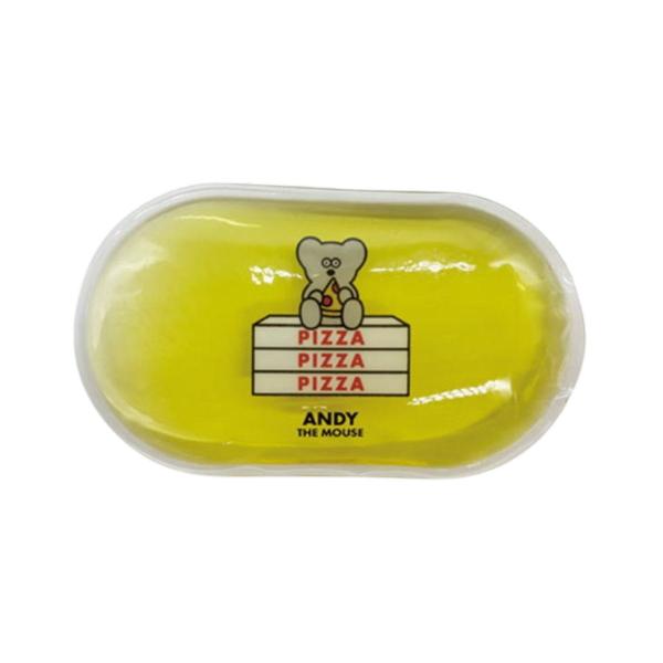 ねずみのANDY 保冷剤（イエロー） adlw-7602 4582652676025