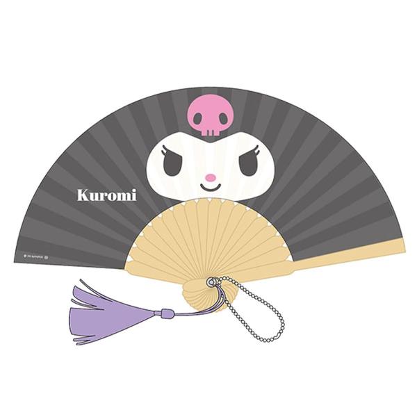 ケイカンパニー サンリオキャラクターズ ミニ扇子キーホルダー クロミ SAC-MSK-KU 4930972611132 人気