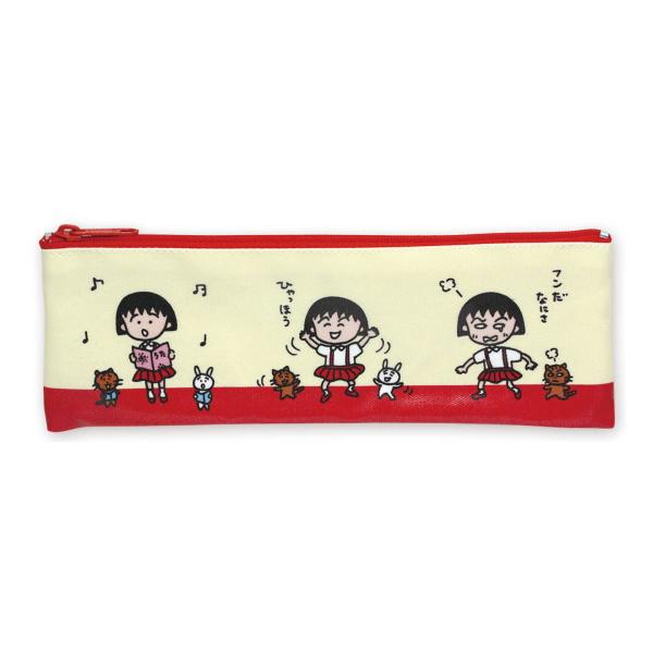 ちびまる子ちゃん ペンケース（まる子と動物たち）CM-PC501 4996740599194 ギフト プレゼント 高品質 文具