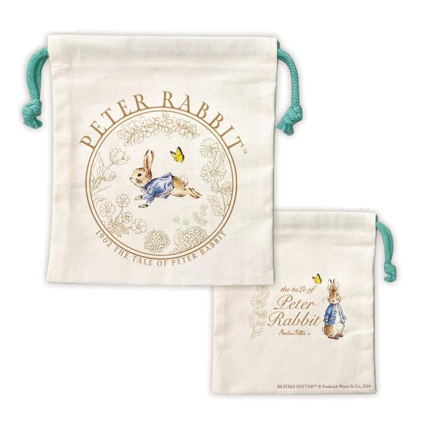 ピーターラビット（PETER RABBIT） 巾着（ピーター Simple flower） PR