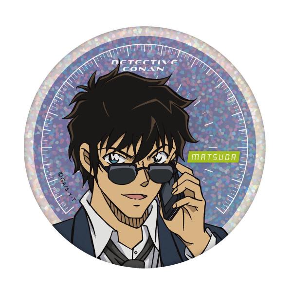 名探偵コナン ホログラム缶バッジ（SPEED 松田陣平）CO-CB238 4996740614361 キャラクター グッズ メール便OK トーシンパック