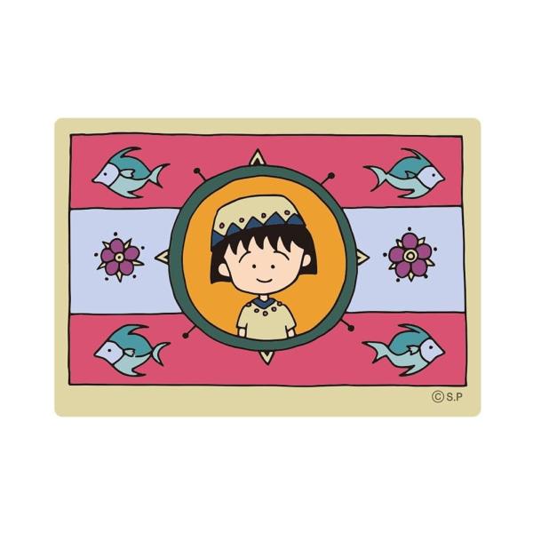 トーシンパック ちびまる子ちゃん ステッカー（まる子と魚） CM-SE525 4996740614972 ギフト プレゼント 人気
