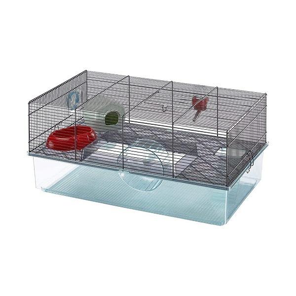 送料無料 ハムスター用ハウス、ケージ ファボラ ブラック 57901470