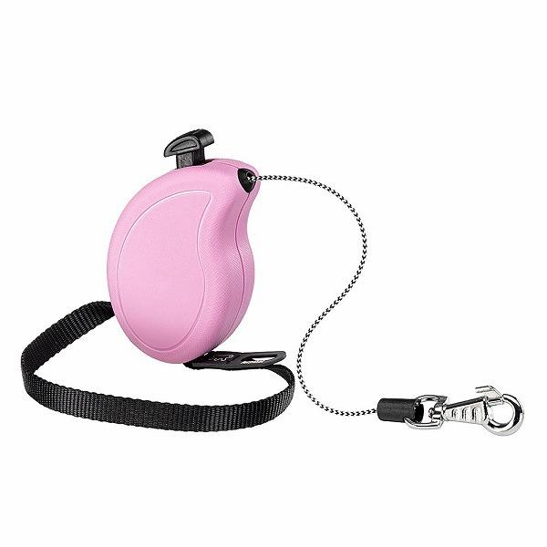 送料無料 犬用リード 「フリッピーワン コード ミニ ピンク」 体重8kgまで ferplast社製伸縮リード 〜Flippy One〜 75091016 8010690185613 犬