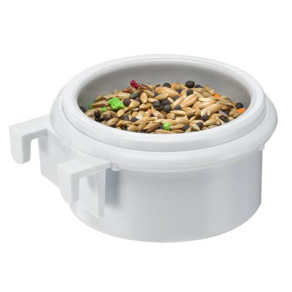 イタリアferplast社製の鳥かごに掛けて使える餌入れ。鳥かごに掛けてお使いください。■本体サイズ：5x5xh3cm■素材：プラスチック■Made in : Italy※こちらの商品はイタリアから入荷する色を指定する事ができない為、在庫商...