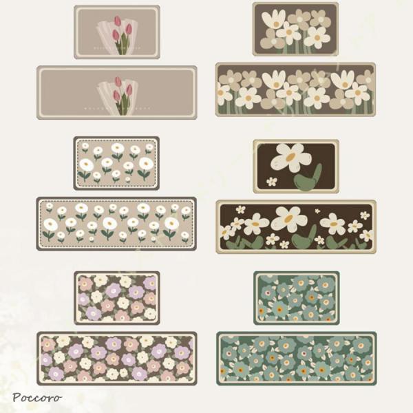 洗えて拭ける！おしゃれで快適なキッチンマット