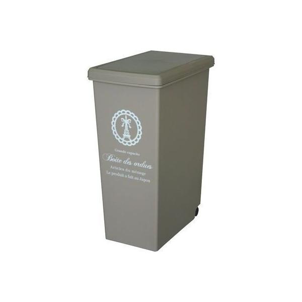 スライド式だから片手でも開閉できます★フタがスライド開閉！インテリアにマッチするデザイン性のあるゴミ箱★スライド式だから片手でも開閉できます。★フタが折れる設計なので、フルオープン式のゴミ箱と比べてフタを立てた際の高さが低くなります。 キッ...