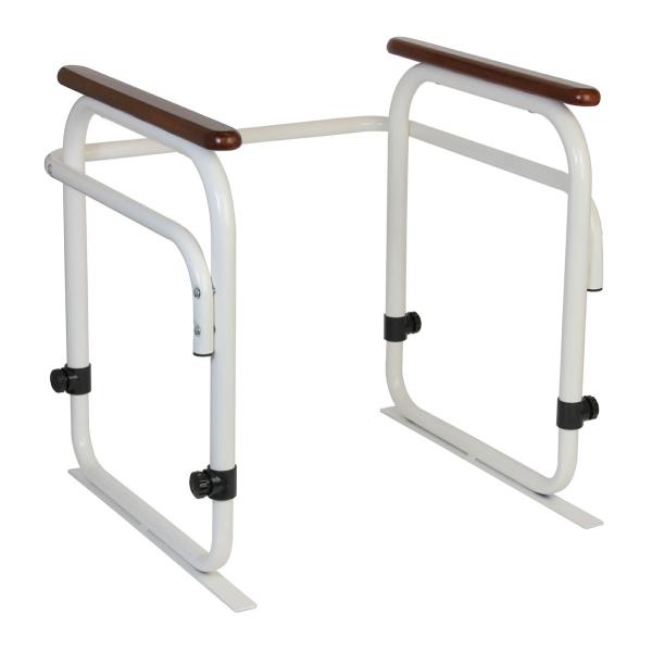 立ち座りがつらい方に、しっかりつかめる手すり。●トイレからの立ち上がり時の不安定な姿勢を支え、足腰への負担を軽減します。●手すりを握れば、安定したトイレ姿勢を取ることができ、ラクに用を足すことができます。●トイレに座るとき、手すりにしっかり...