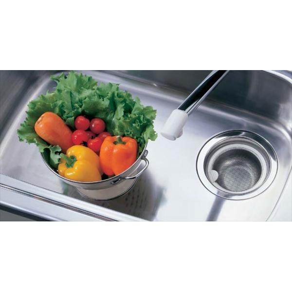 カゴがぬめりません。●セラミックコートゴミカゴ●抗菌ベラスコート加工JANコード 4964806013755サイズ （約）直径13.5×5.8cm本体重量 個装重量：約90g材質 カゴ：ステンレス