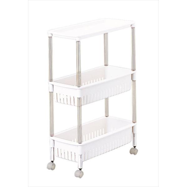●キッチンやリビングなどの整理に便利なテーブル付きワゴンルーチェワゴン●スリムタイプなのでキッチンの隙間に収納可能●キャスター付きなのでキッチン等の場所で移動がスムーズ商品詳細カラー ホワイトJANコード 4973230404596サイズ ...