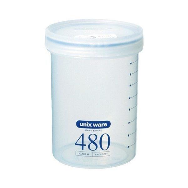 アスベル ASVEL ユニックス サークルポット PS-15 Ag 4974908430404 保存容器 シール容器 抗菌