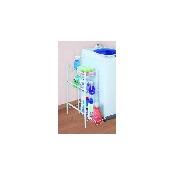 【サイズ】約 幅20.0×奥行43.0×高さ70.0（cm）【原材料】鉄製・エポキシ樹脂粉体塗装・PP樹脂【総耐荷重】全体で(約)10kg