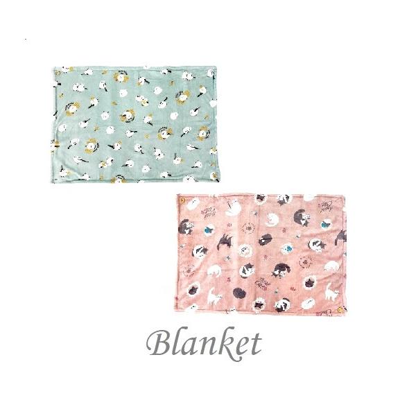 30％off  3wayひざ掛け　シマエナガ　ネコ　静電気防止加工　ブランケット　お届け方法佐川急便宅配便生産者　日本ニット中央卸商業組合連合会　生産地中国　素材ポリエステル　サイズ70x100cm   あったかな家エコ商品で冬の巣ごもり生...