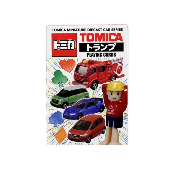 トランプ　TOMIKAトランプ　お届け方法ゆうパケットメール便で4個まで　指定日代引き不可ブランド名　トミカ　発売元(株)トキワ　生産地中国　素材紙　サイズ6x9x1.6cm