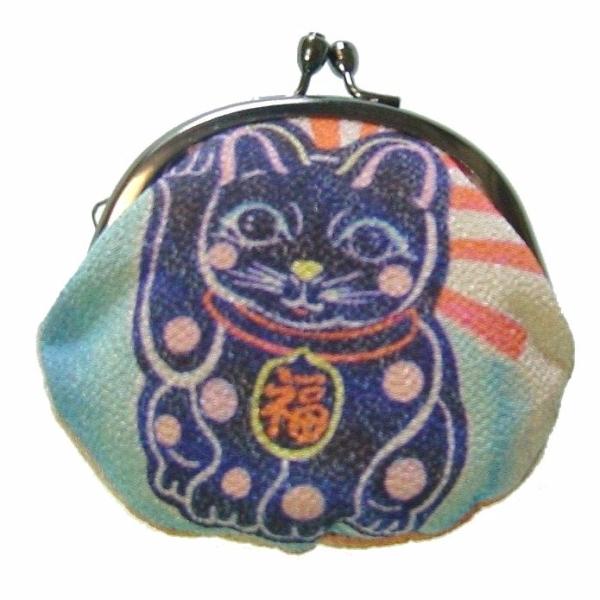 昭和レトロ 龍虎堂 縁起物 2 5寸がま口小銭入れ 招き猫 3点で送料無料 Buyee Buyee Japanese Proxy Service Buy From Japan Bot Online
