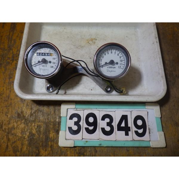 39349 ヤマハ 1JR-3087〜 SR400 3HT6 '94 デイトナ製 機械式メーター