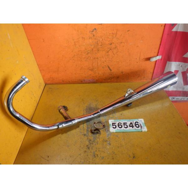 56546 ホンダ JC06-160〜 CB125T '01 12V 純正 マフラー 左 美品 僅か