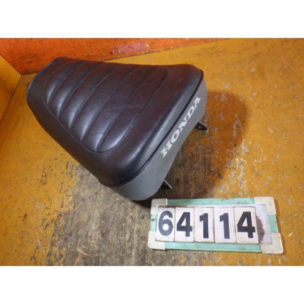 64114 ホンダ CD50-210〜 CD50 '95 6V 純正 シート 美品 破れ無 : ぽ