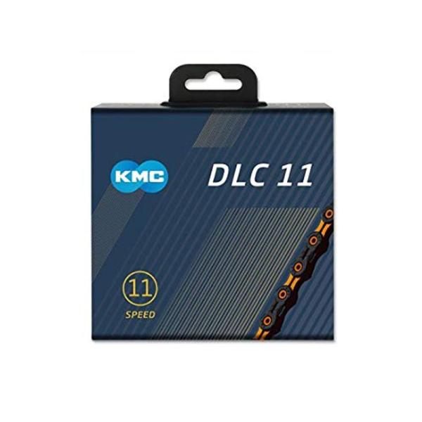 KMC X11 DLC チェーン 11S/11速/11スピード 用 (オレンジ) 並行輸入品