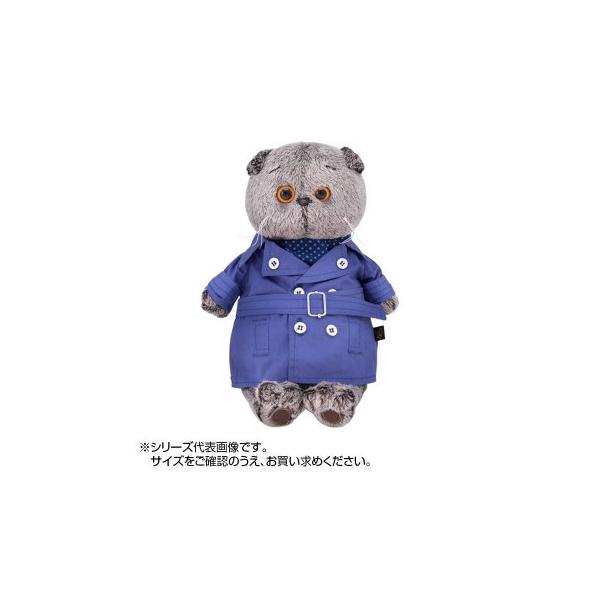 再入荷 ねこ ネイビーカラーのコート Basik Basa Budi ヴェルフ ぬいぐるみ Ks22 102 同梱 代引き不可 22cm おもちゃ Cmab