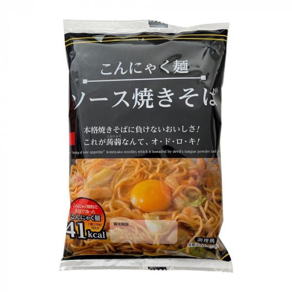 本格焼きそばにも負けない風味とこんにゃく麺の美味しさを凝縮しました。 生産国:日本 賞味期間:90日　※サプライヤー直送品　ご注文後2〜3営業日後の出荷となります(土日祝日を除く)