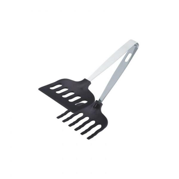 グリルトング 焼き魚用 ターナー機能 ロック付き ステンレス 日本製 ブラック