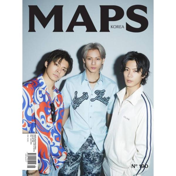 MAPS KOREA 2024年5月号（韓国版）表紙：Number_i 　ナンバーアイ 　　発売予定　