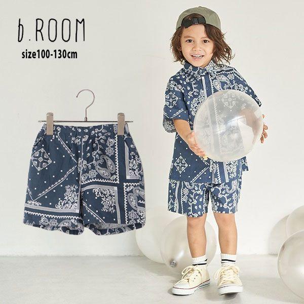 ビールーム アソート柄4分丈パンツ ハーフパンツ 半ズボン 男の子 100 130cm 06 Pockybear 通販 Yahoo ショッピング