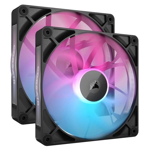 コルセア(メモリ) CO-9051020-WW PCケースファン iCUE LINK RX140 RGB Dual Fan Kit