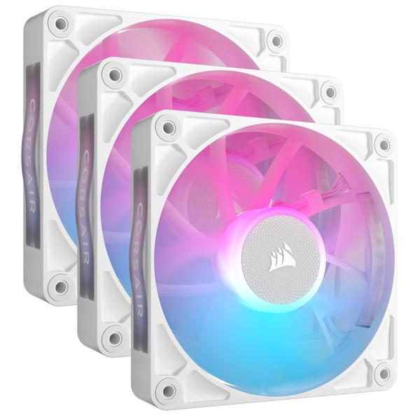 コルセア(メモリ) CO-9051022-WW PCケースファン iCUE LINK RX120 RGB White Triple Fan Kit