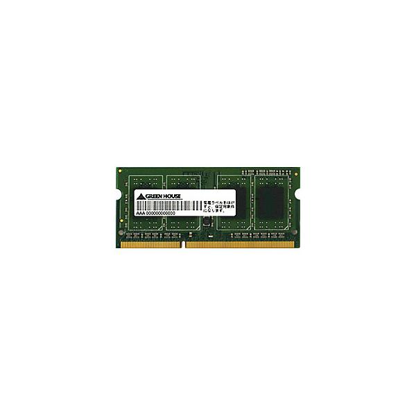 GREEN HOUSE GH-DWT1600LV-4GH m[gp d PC3L-12800 204pin DDR3L SDRAM SO-DIMM 4GB 4GbitDRAM