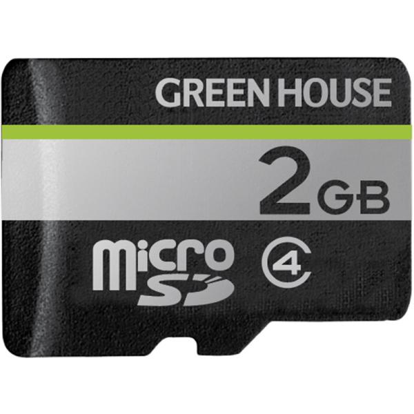 GREEN HOUSE GH-SDM-D2G microSDJ[h NX4 2GB