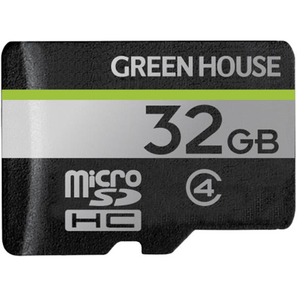 GREEN HOUSE GH-SDM-D32G microSDHCJ[h NX4 32GB