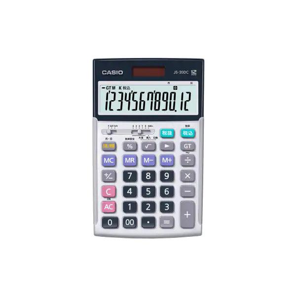 CASIO JS-20DC-N d 12 ԌvZ WXg^Cv