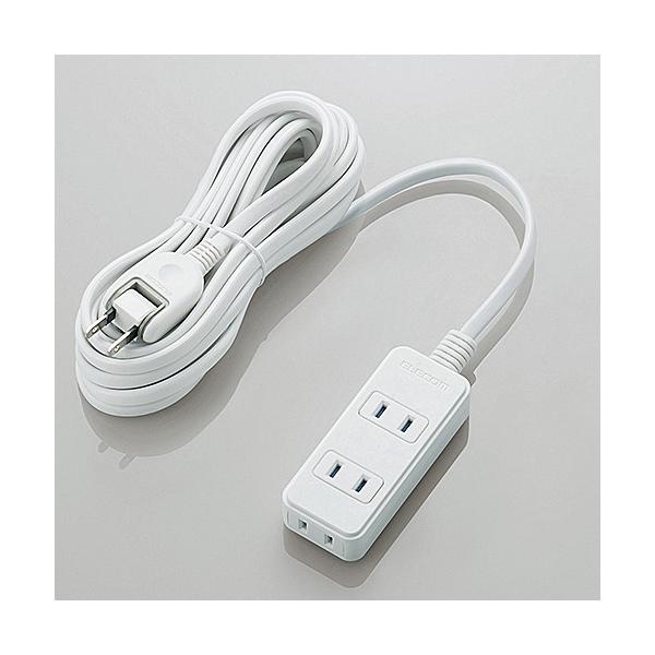 ELECOM T-ST02N-2350WH �V���b�^�[�^�b�v/ 3��/ 5m/ �z���C�g