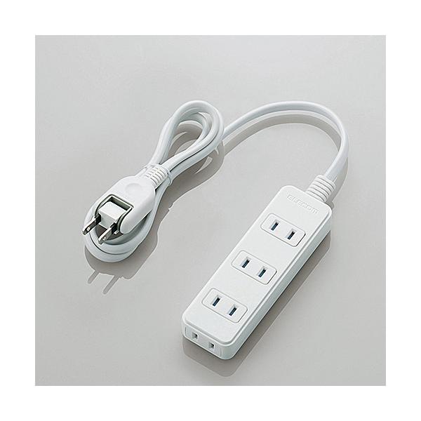 ELECOM T-ST02N-2410WH �V���b�^�[�^�b�v/ 4��/ 1m/ �z���C�g